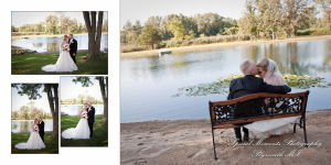 Fine Art Classic Design - Holly & Joseph at a backyard tent wedding album photography