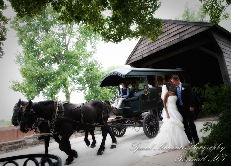 Henry Ford Museum Dearborn MI wedding photograph