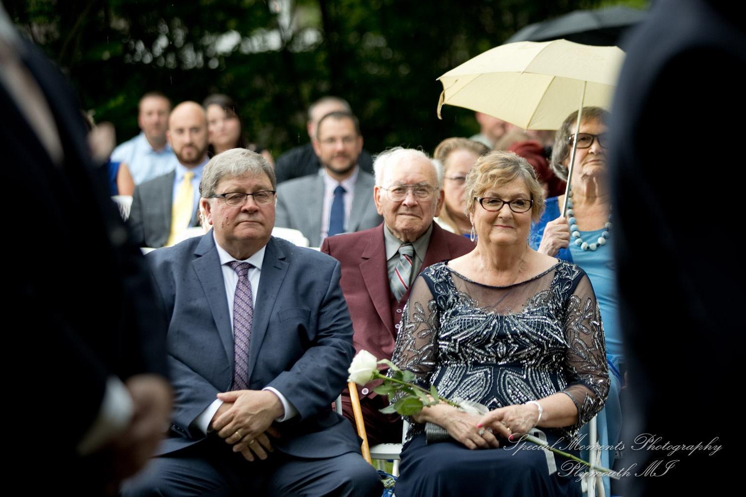 Krystal & Brian at Wellers East Garden Saline MI wedding photograph