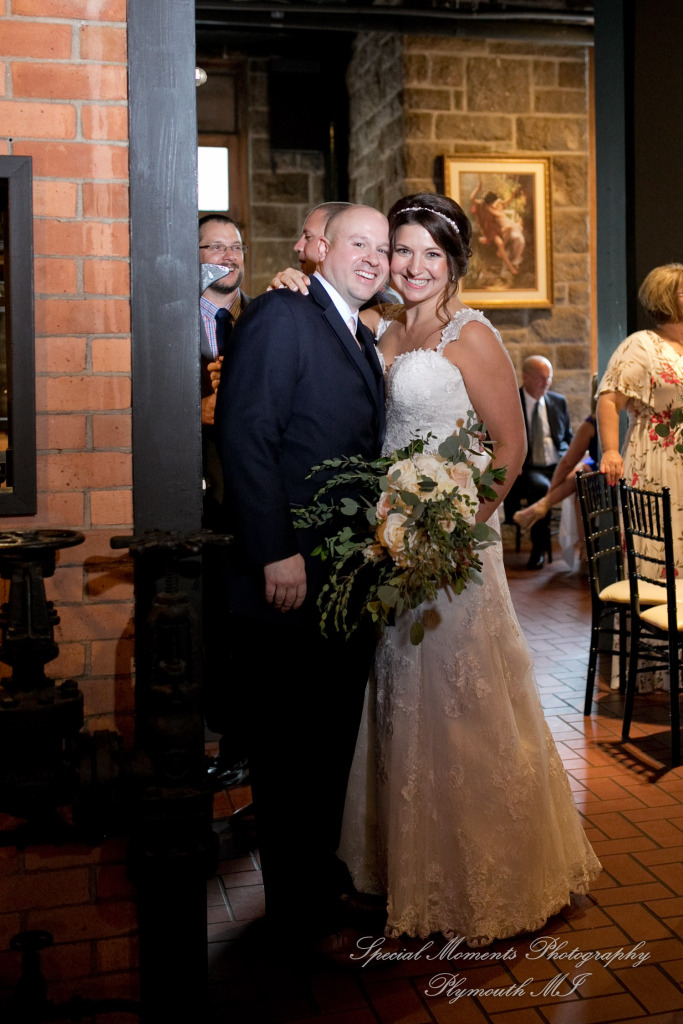Krystal & Brian at Wellers Raisin River Rm Saline MI wedding photograph