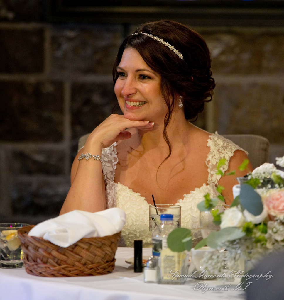 Krystal & Brian at Wellers Raisin River Rm Saline MI wedding photograph