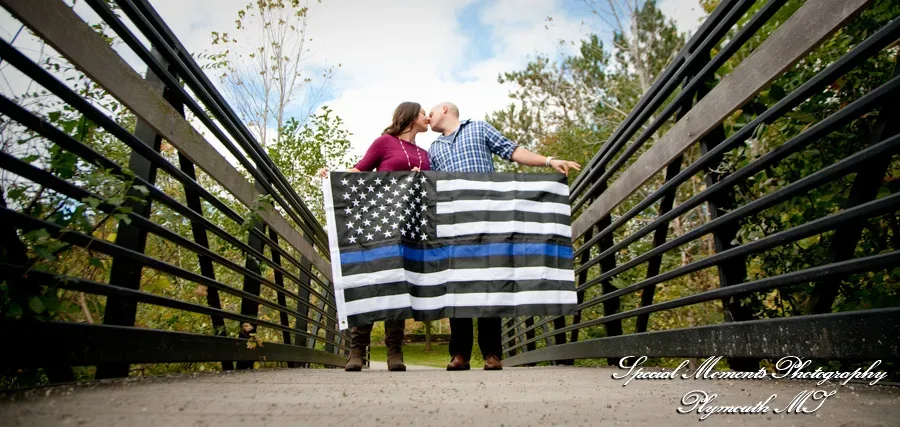 Quarton Park Birmingham MI engagement photograph