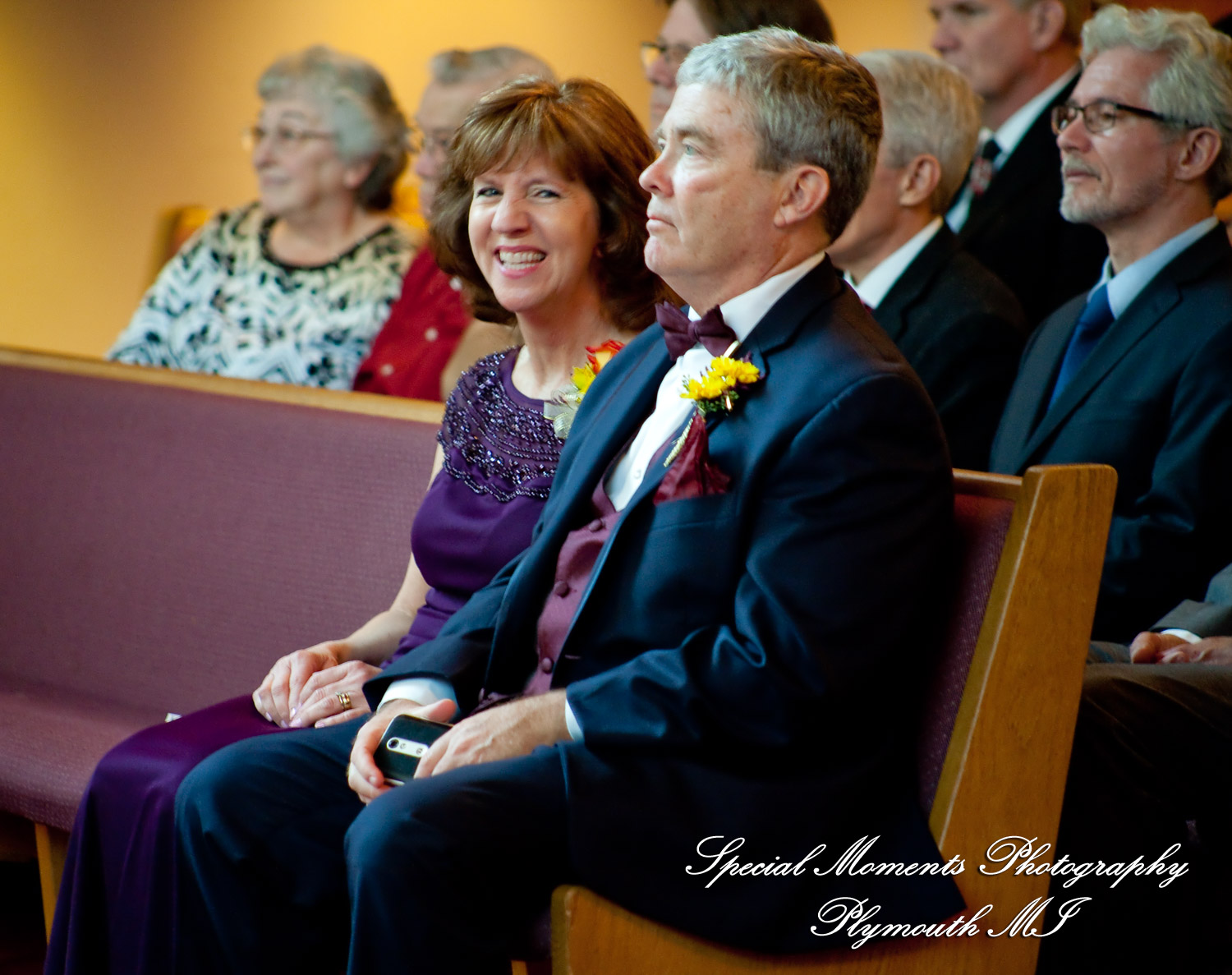 Leanne & Daniel at Christ the King Lutheran Southgate MI wedding photograph