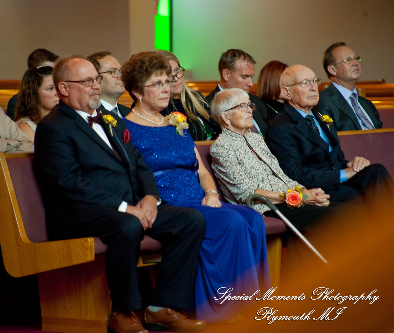 Leanne & Daniel at Christ the King Lutheran Southgate MI wedding photograph