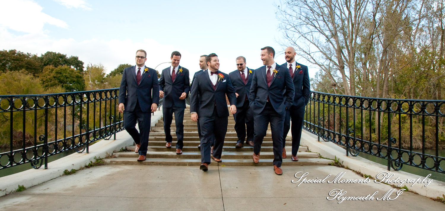 Leanne & Daniel at Elizabeth Park Trenton MI wedding photograph