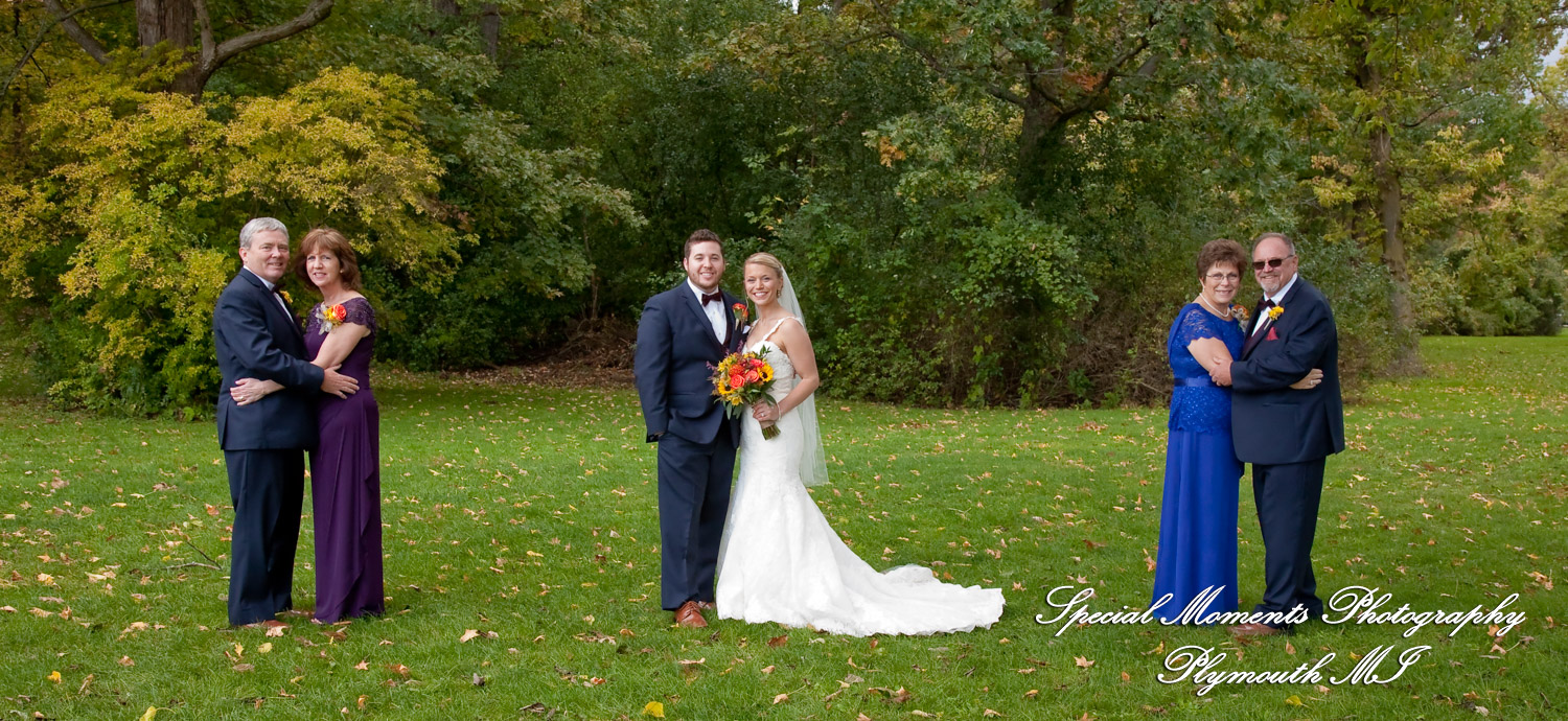 Leanne & Daniel at Elizabeth Park Trenton MI wedding photograph
