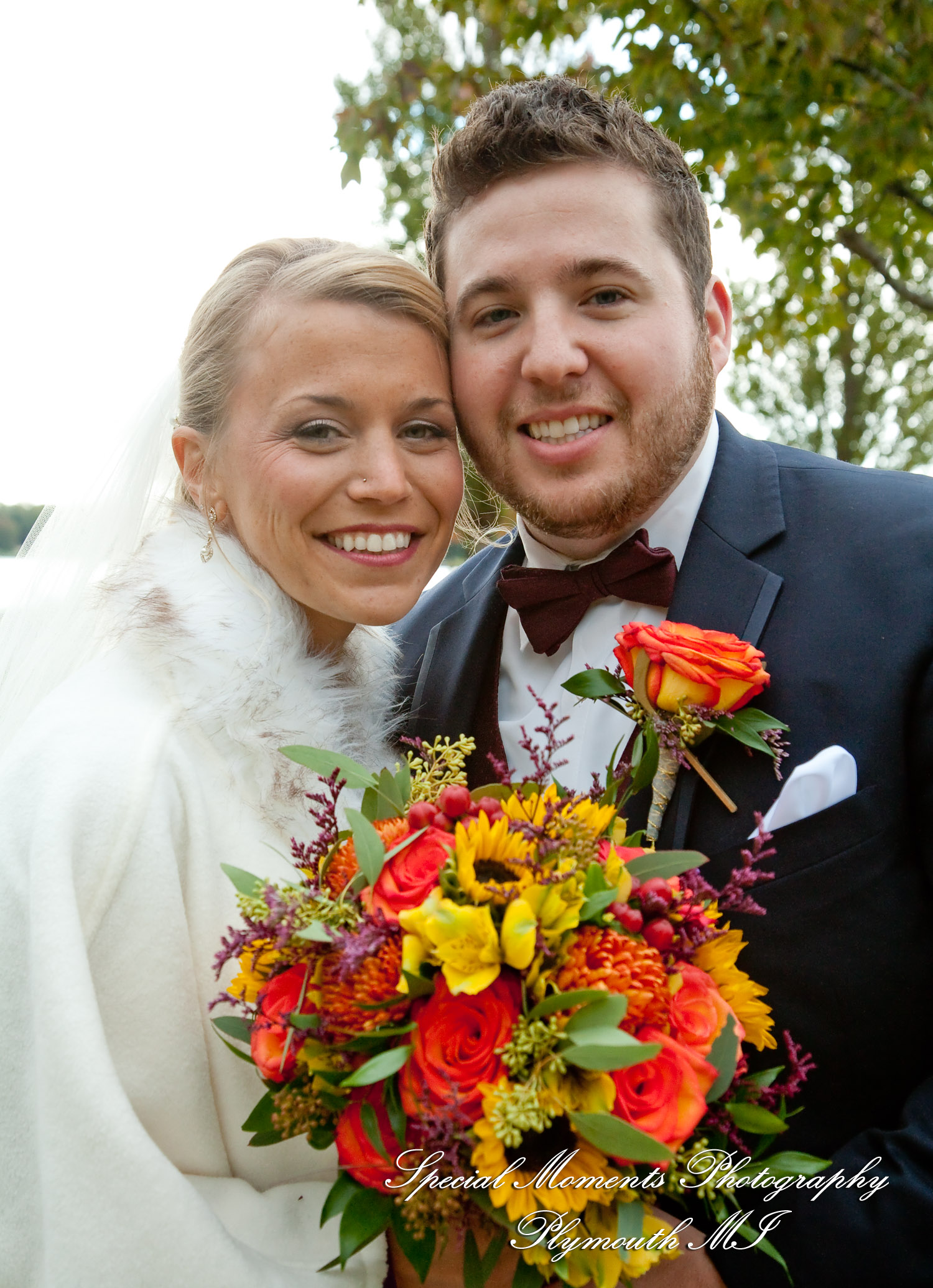 Leanne & Daniel at Elizabeth Park Trenton MI wedding photograph
