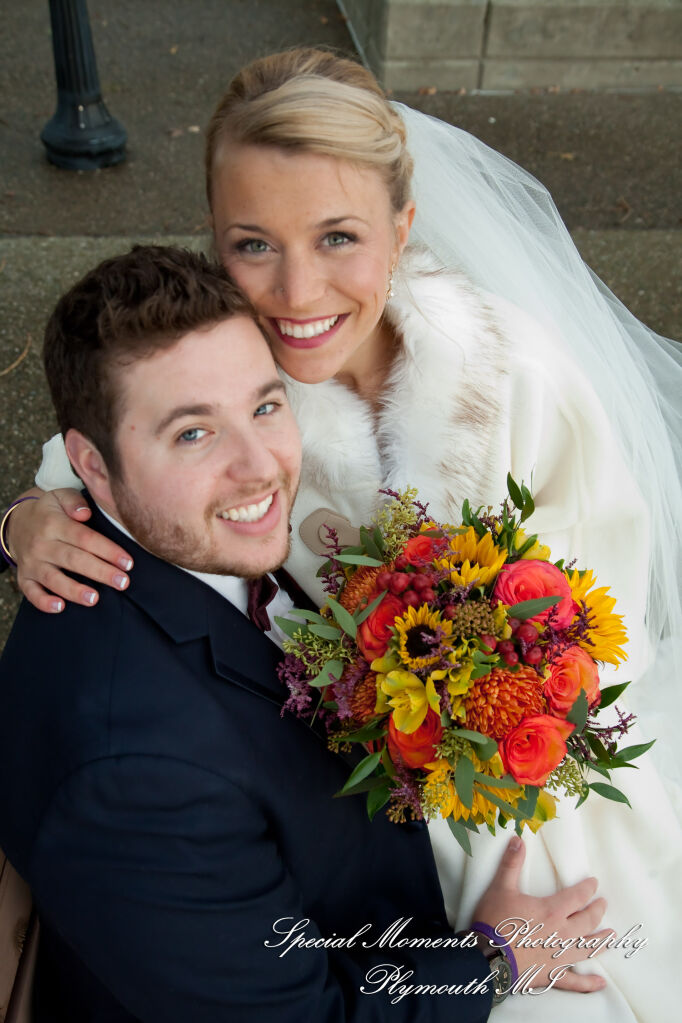 Leanne & Daniel at Elizabeth Park Trenton MI wedding photograph
