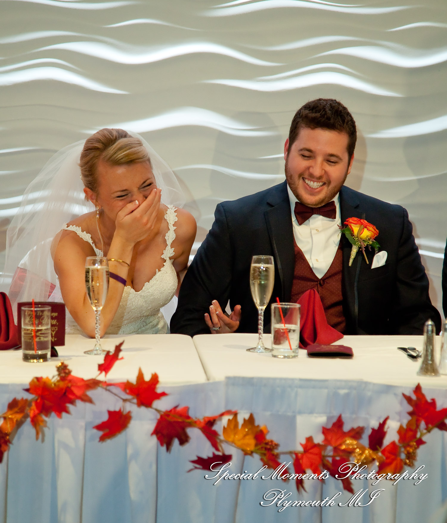 Leanne & Daniel at Arnaldo's Banquet Center Riverview MI wedding photograph