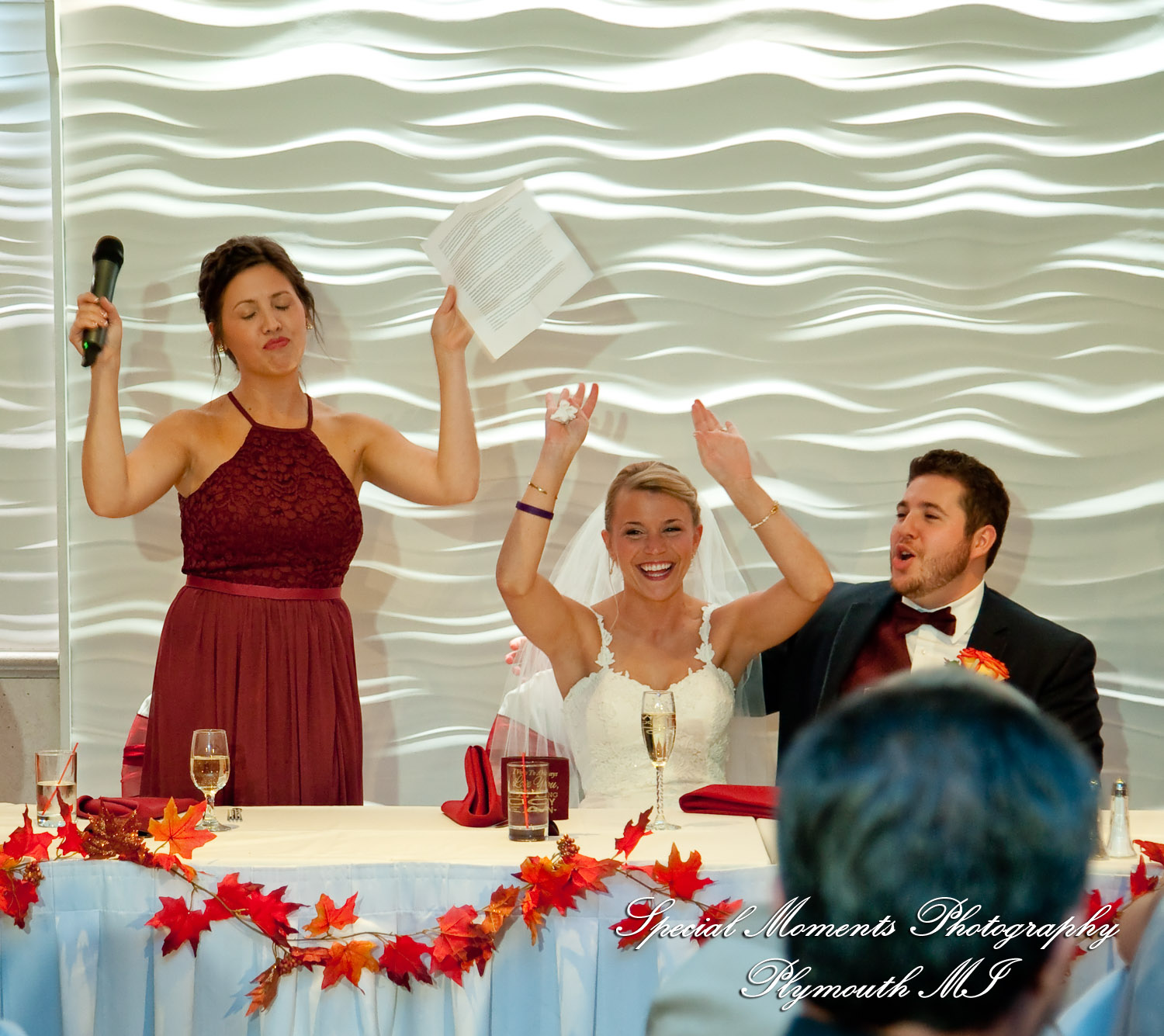 Leanne & Daniel at Arnaldo's Banquet Center Riverview MI wedding photograph