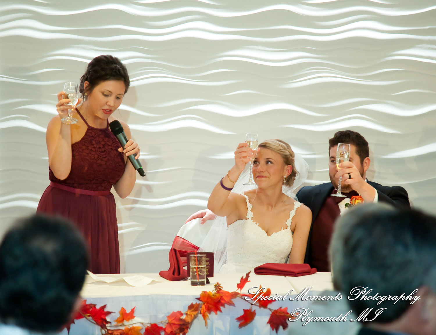 Leanne & Daniel at Arnaldo's Banquet Center Riverview MI wedding photograph