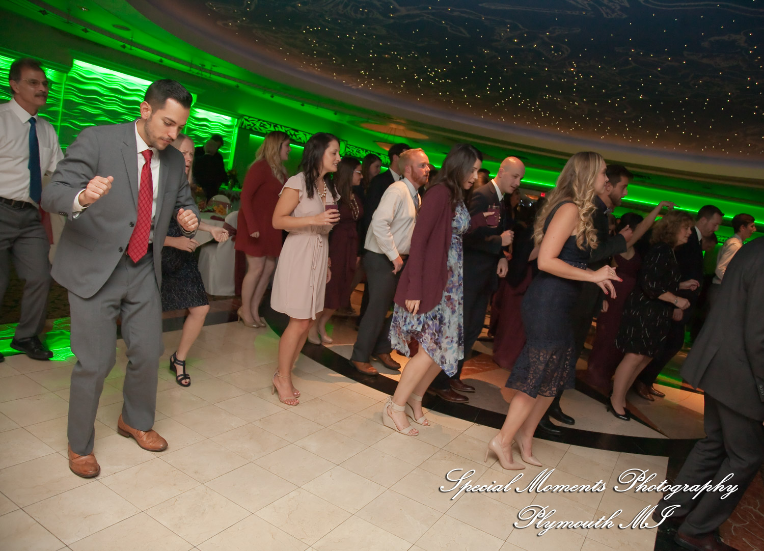 Leanne & Daniel at Arnaldo's Banquet Center Riverview MI wedding photograph