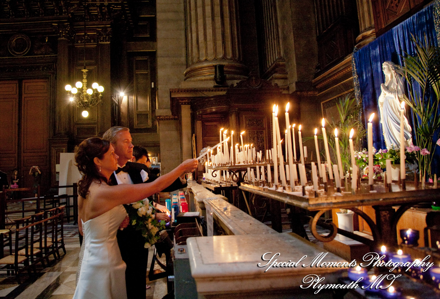 St. Madeleine Paris France wedding photograph