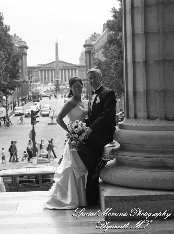 St. Madeleine Paris France wedding photograph