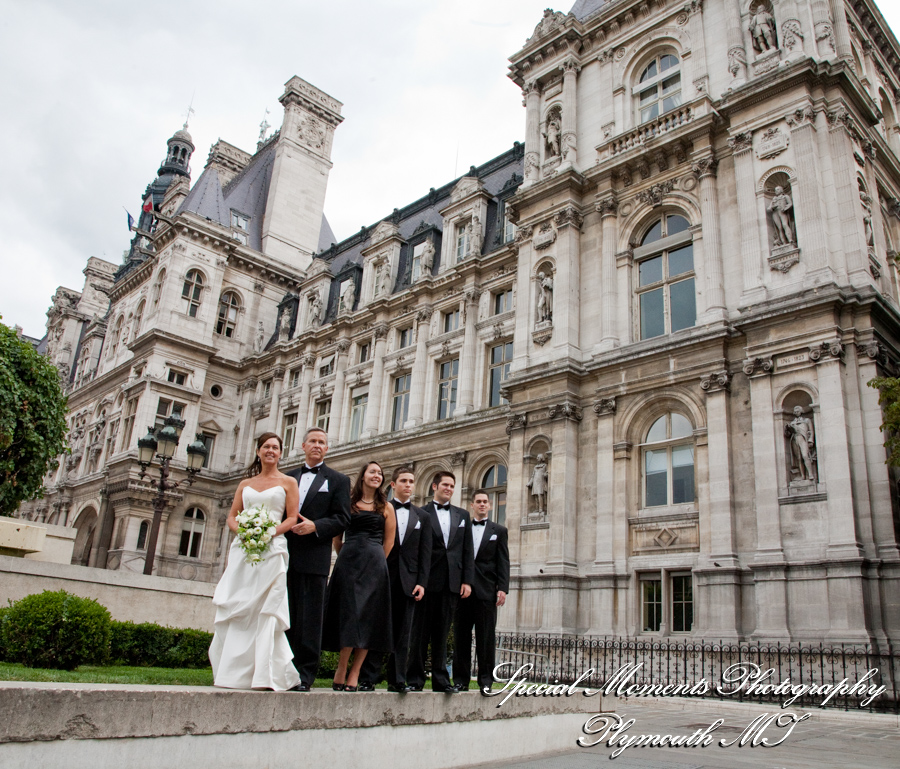 Hôtel de Ville Paris France wedding photograph