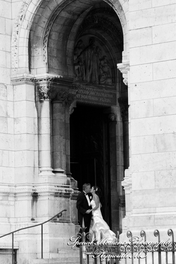 Sacre Coeur Basilica Montmartre Paris France wedding photograph