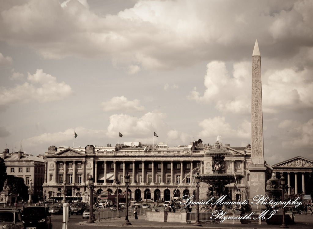 Mark & Colleen at Hotel de Crillon Paris France wedding photograph