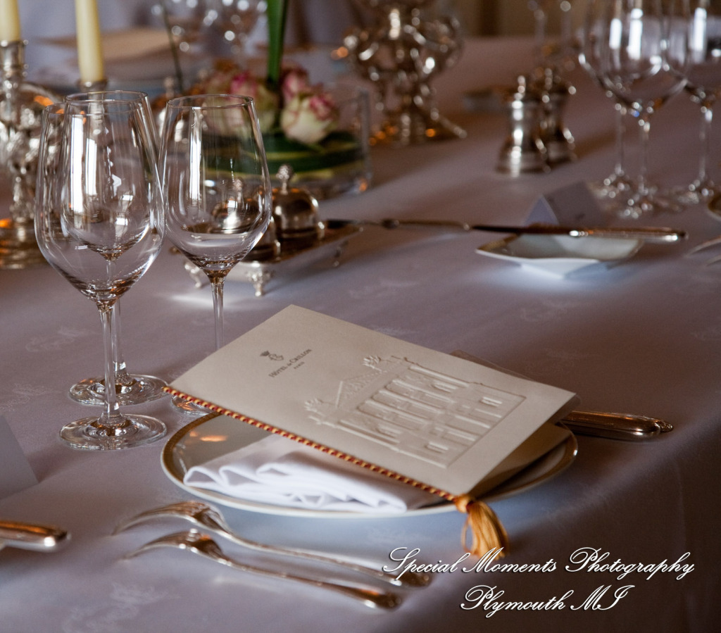 Mark & Colleen at Hotel de Crillon Paris France wedding photograph