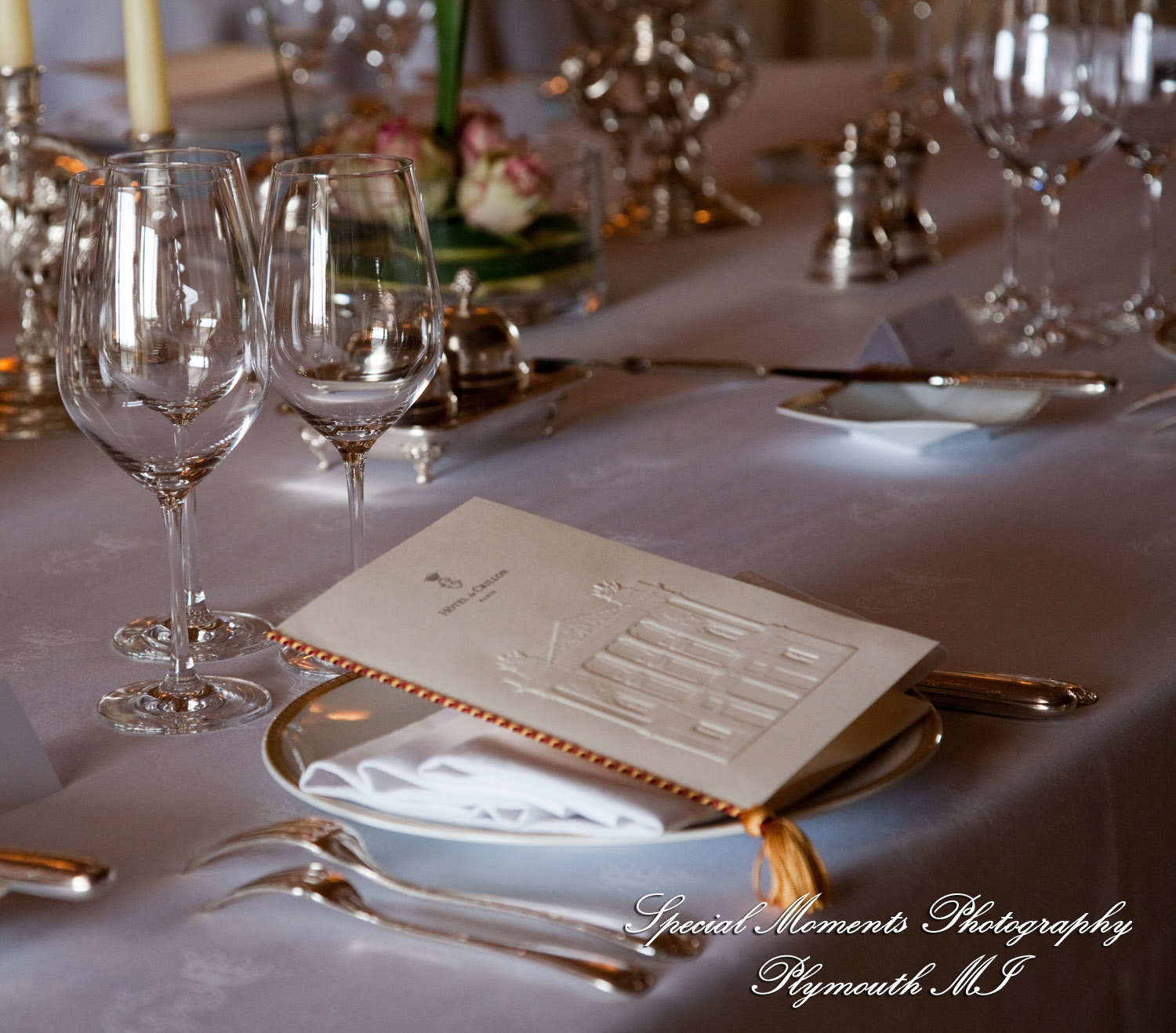 Mark & Colleen at Hotel de Crillon Paris France wedding photograph
