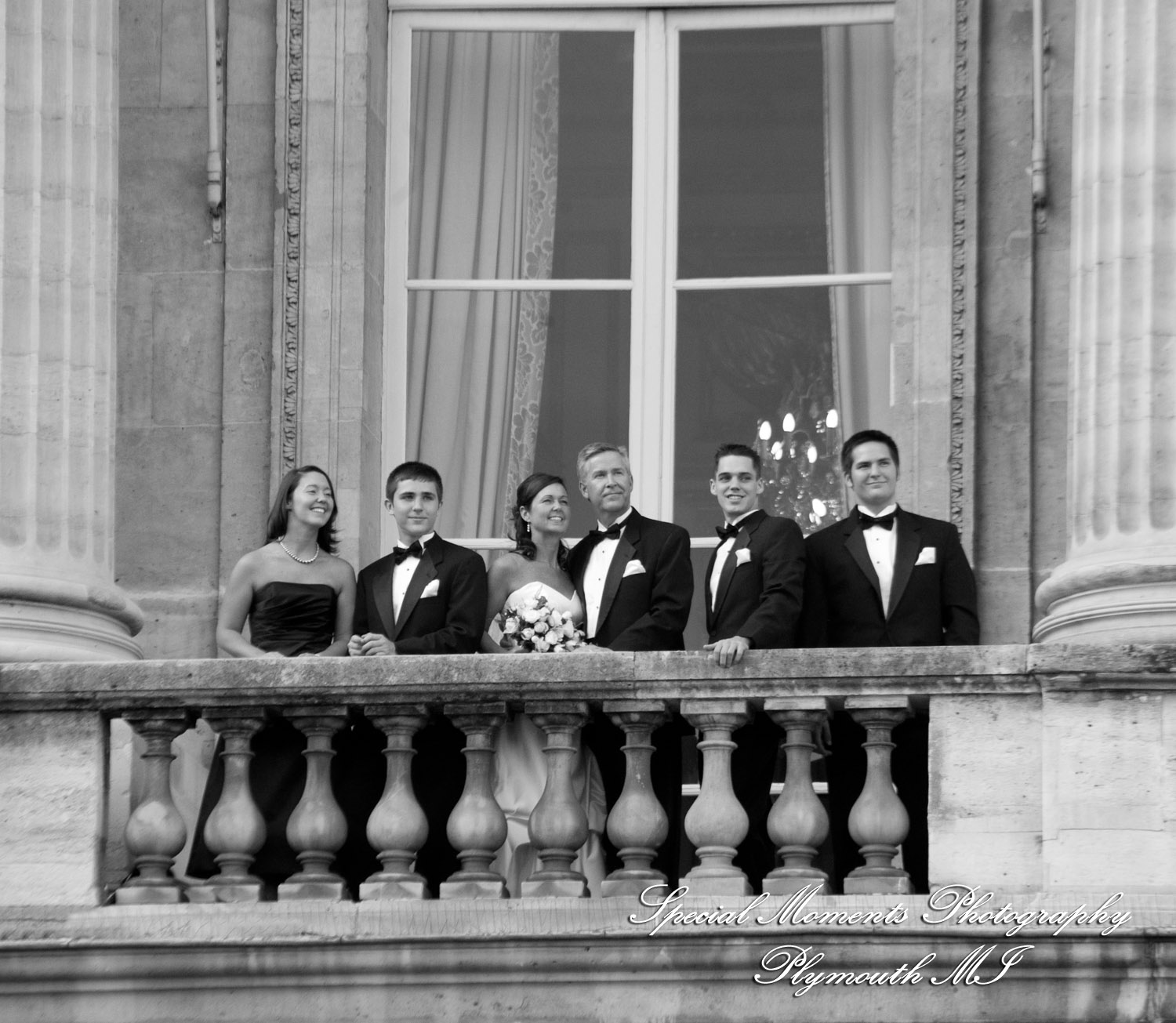 Mark & Colleen at Hotel de Crillon Paris France wedding photograph