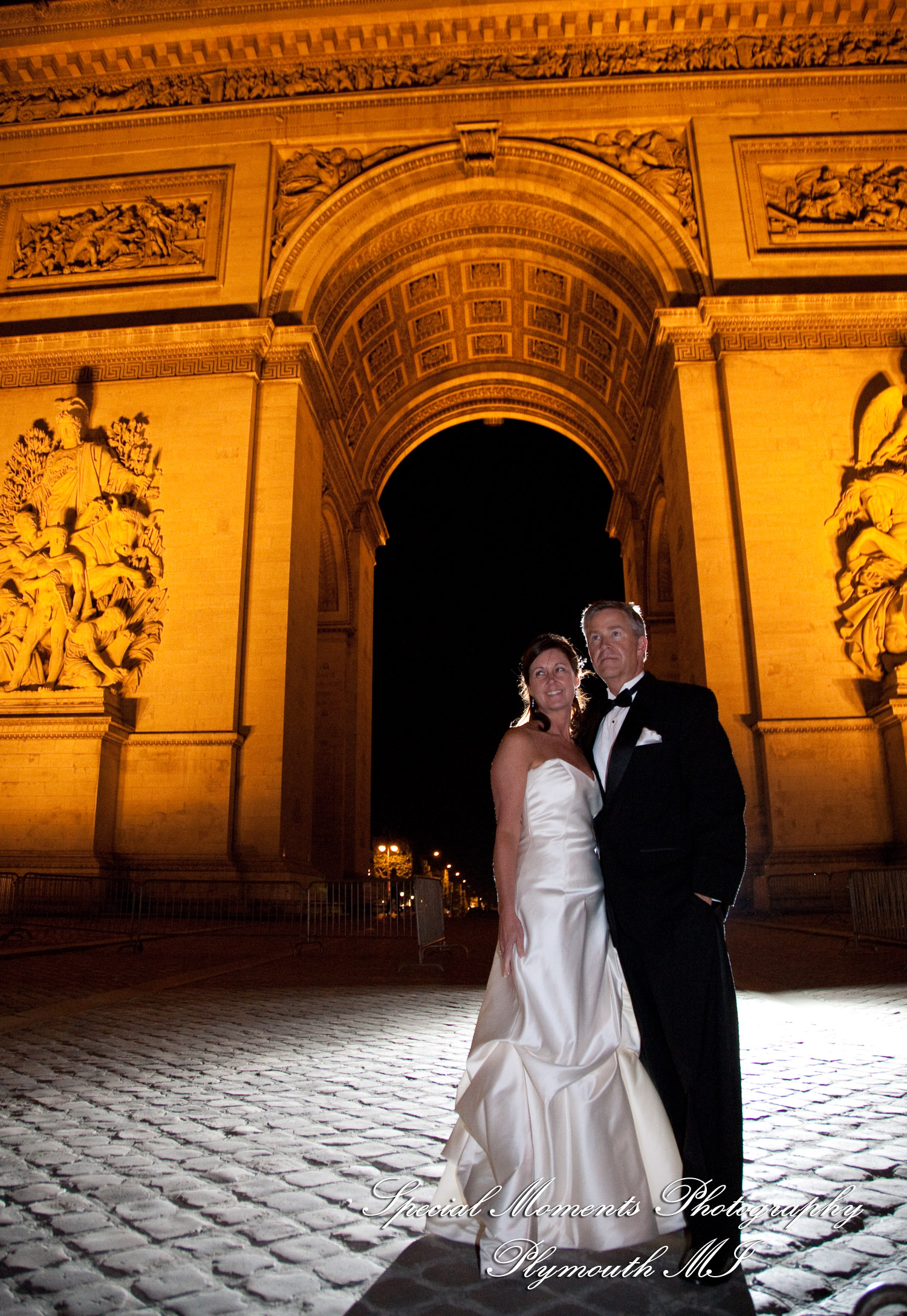 Mark & Colleen at Hotel de Crillon Paris France wedding photograph