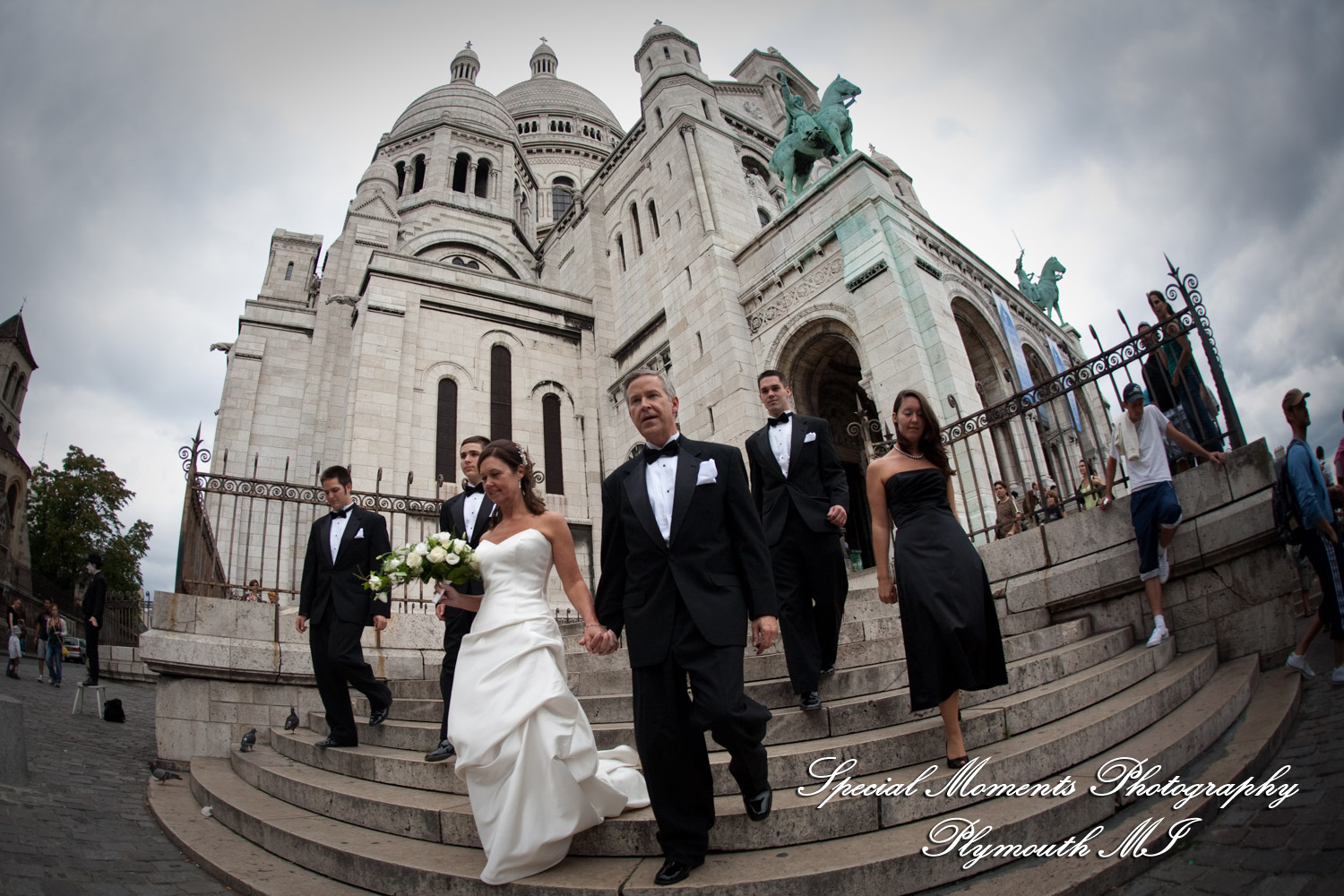Mark & Colleen at Hotel de Crillon Paris France wedding photograph