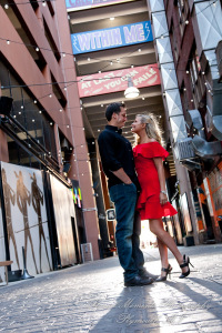 Kelsey & Ryan at The Belt & Z Lot Alley Detroit MI engagement photography