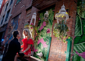 Kelsey & Ryan at The Belt & Z Lot Alley Detroit MI engagement photography