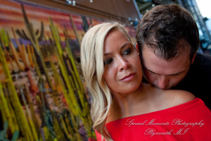 Kelsey & Ryan at The Belt & Z Lot Alley Detroit MI engagement photography