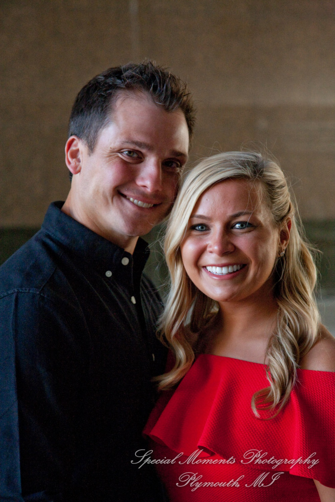 Kelsey & Ryan at The Belt & Z Lot Alley Detroit MI engagement photography