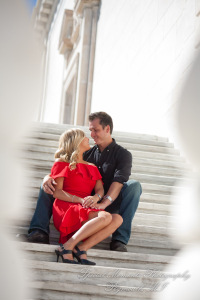 Kelsey & Ryan at The DIA Detroit MI engagement photography