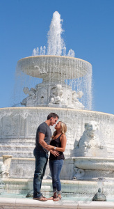 Kelsey & Ryan at Belle Isle Detroit MI engagement photography