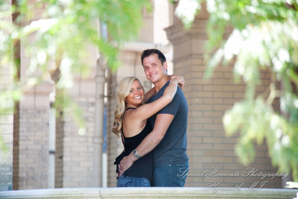 Kelsey & Ryan at Belle Isle Detroit MI engagement photography