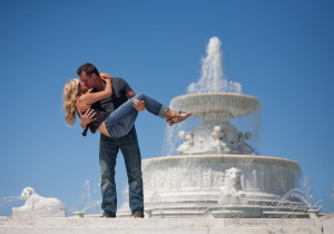 Kelsey & Ryan at Belle Isle Detroit MI engagement photography