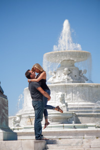Kelsey & Ryan at Belle Isle Detroit MI engagement photography