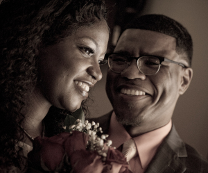 Candace & Jimmie at 35th District Court Plymouth MI wedding photography