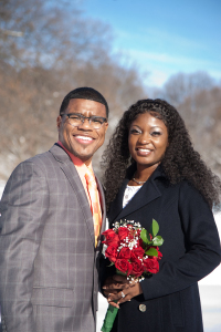 Candace & Jimmie at 35th District Court Plymouth MI wedding photography