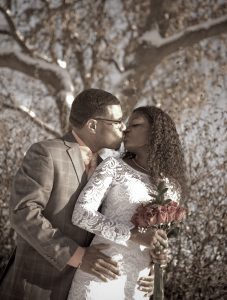 Candace & Jimmie at 35th District Court Plymouth MI wedding photography