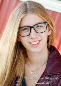 Clare B. at Plymouth Orchard Plymouth MI senior photography