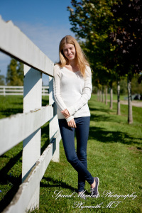 Clare B. at Plymouth Orchard Plymouth MI senior photography