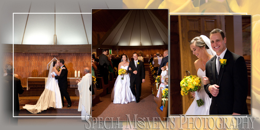 St. Mary Our Lady of the Snows Milford MI wedding photograph