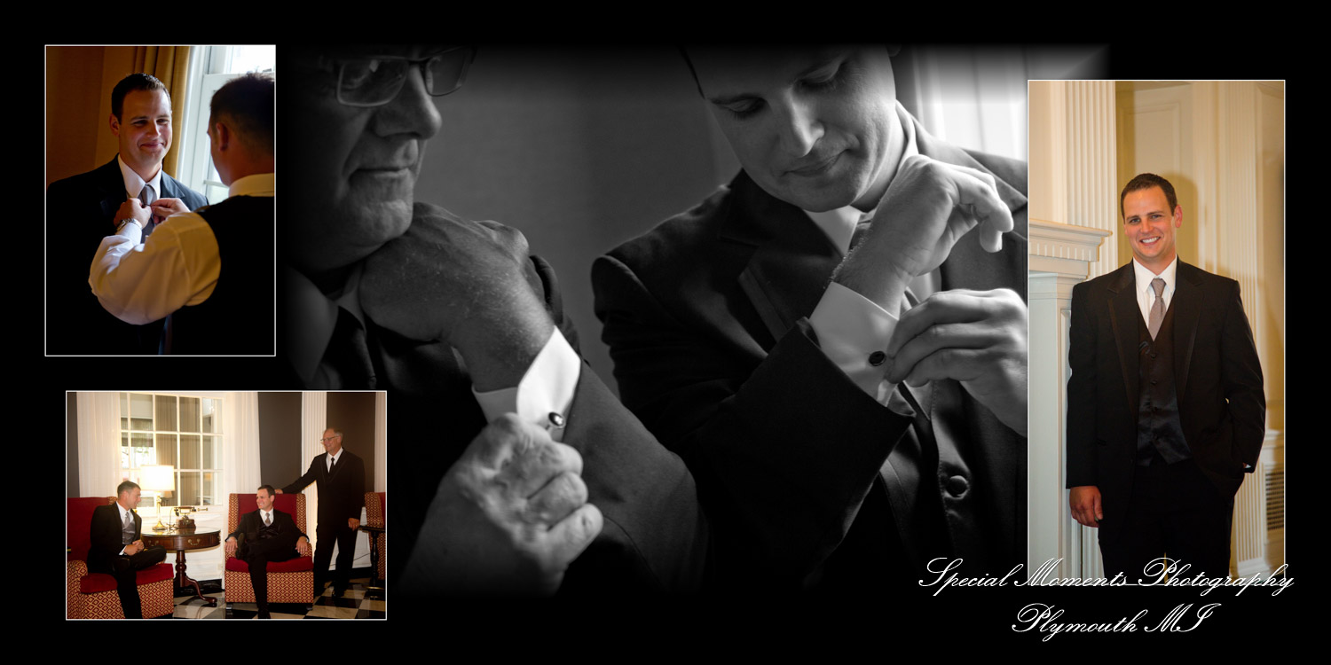 5 Star - Coffee Table Deaign - John & Christina at St. Mary Our Lady of the Snows Milford MI wedding album photography