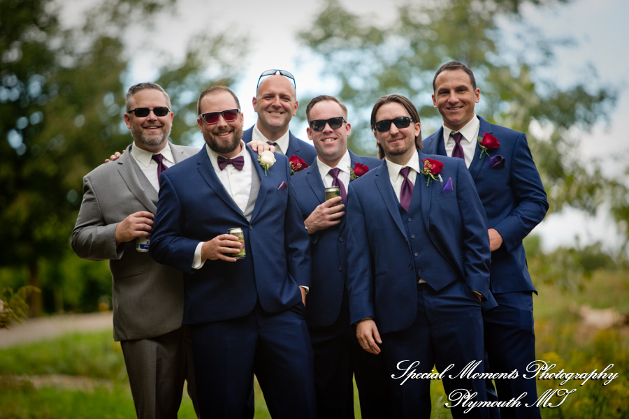 Heritage Park Farmington Hills MI wedding photograph