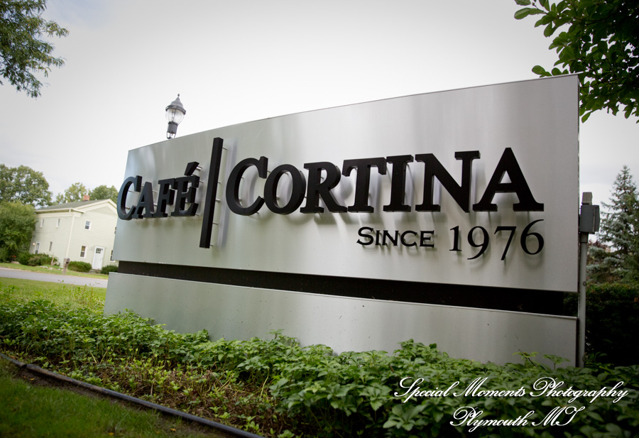 Sarah & Ryan at Cafe Cortina Farmington Hills MI wedding photograph