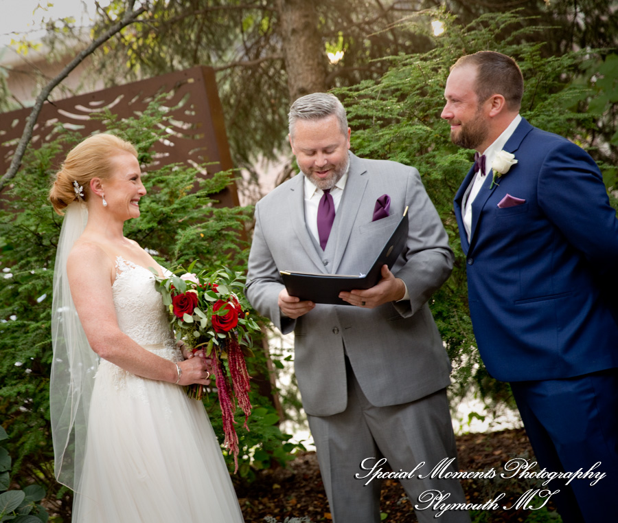 Sarah & Ryan at Cafe Cortina Farmington Hills MI wedding photograph