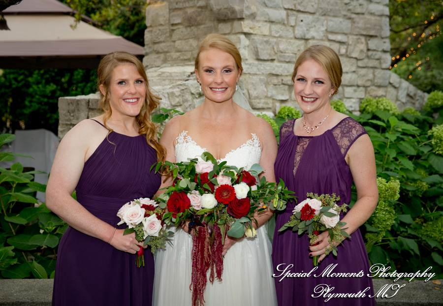 Sarah & Ryan at Cafe Cortina Farmington Hills MI wedding photograph