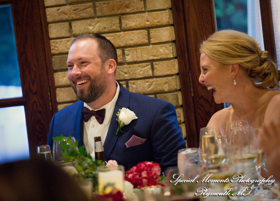 Sarah & Ryan at Cafe Cortina Farmington Hills MI wedding photograph
