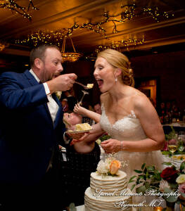 Sarah & Ryan at Cafe Cortina Farmington Hills MI wedding photograph