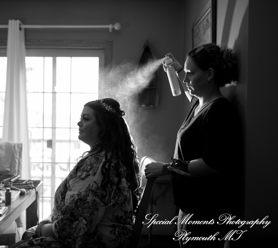 Farm & Barn wedding Lexington MI wedding photograph