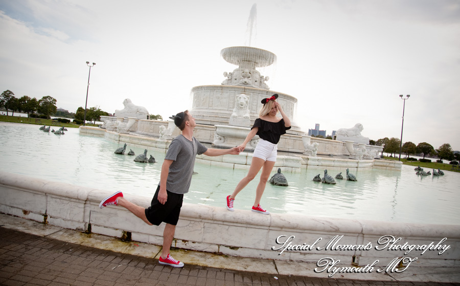 engagement Belle Isle Detroit MI photograph